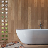 Moderne Taupe Denim en Rust Badmat