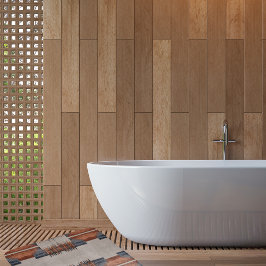 Moderne Taupe Denim en Rust Badmat