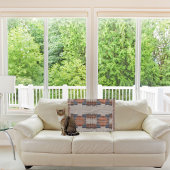 Moderne Taupe Denim en Rust Deken