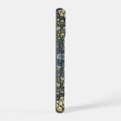 Moderne Taupe Krokodillenleer Textuur iPhone 15 Case (Rechterkant)