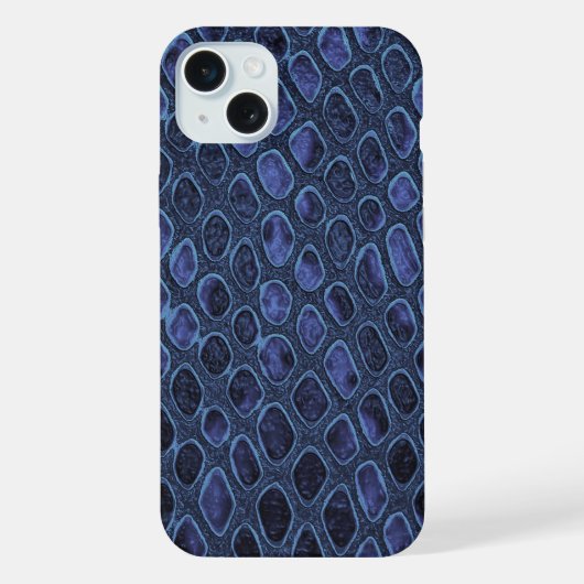Moderne Taupe Krokodillenleer Textuur iPhone Hoesje (Achterkant)