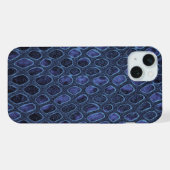 Moderne Taupe Krokodillenleer Textuur iPhone Hoesje (Achterkant horizontaal)