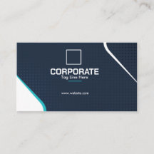 Moderne Teal Zwart Professioneel