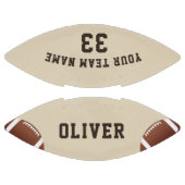 Moderne teamnaam Player Name Number Custom American Football (Panelen)