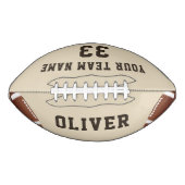 Moderne teamnaam Player Name Number Custom American Football (Voorkant)