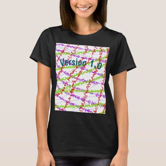 Moderne Tech Versie 1.0 T-shirt (Voorkant)