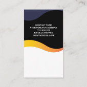 Moderne technische Logo | Technologie Visitekaartje (Achterkant)