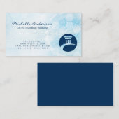 Moderne technologie | Investment Finance Banking Visitekaartje (Voorkant / Achterkant)