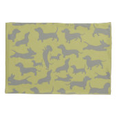 moderne teckel kussensloop (Achterkant)