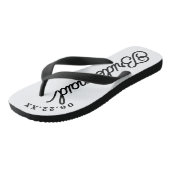 Moderne Teenslippers voor aangepaste bridal (Schuin)