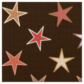 Moderne teerstaren, chocoladebruin en tan stof (Close Up)