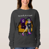 Moderne  teil Death do ons Part Sugar Skulls Trui (Voorkant)