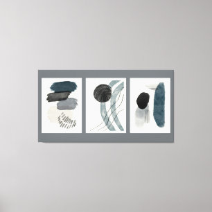 Moderne tekenstijlcanvas afdrukken