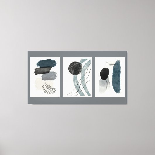 Moderne tekenstijlcanvas afdrukken (Voorkant)