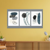 Moderne tekenstijlcanvas afdrukken (Insitu (Woonkamer))