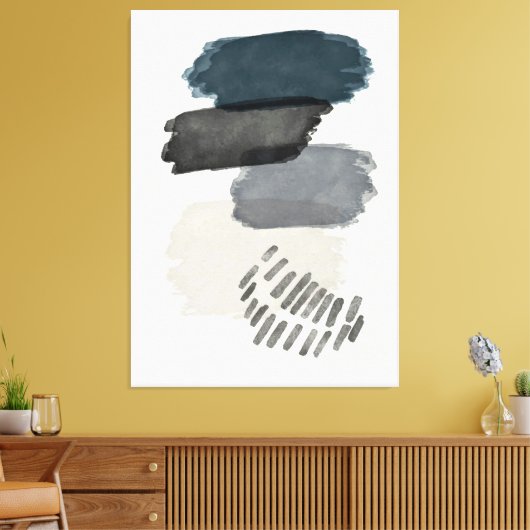 Moderne tekenstijlcanvas afdrukken (Insitu (Woonkamer))