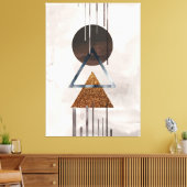 Moderne tekenstijlcanvas afdrukken (Insitu (Woonkamer))