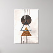 Moderne tekenstijlcanvas afdrukken (Voorkant)