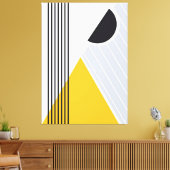 Moderne tekenstijlcanvas afdrukken (Insitu (Woonkamer))