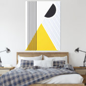 Moderne tekenstijlcanvas afdrukken (Insitu (Slaapkamer))