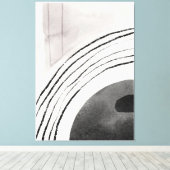 Moderne tekenstijlcanvas afdrukken (Insitu (Houten vloer))