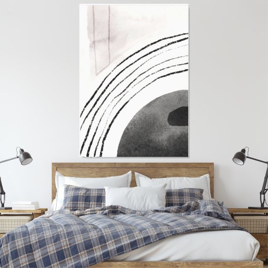 Moderne tekenstijlcanvas afdrukken (Insitu (Slaapkamer))
