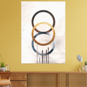 Moderne tekenstijlcanvas afdrukken (Insitu (Woonkamer))