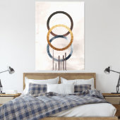 Moderne tekenstijlcanvas afdrukken (Insitu (Slaapkamer))