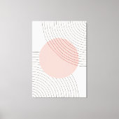 Moderne tekenstijlcanvas afdrukken (Voorkant)