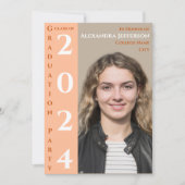 Moderne Tekst 1 Foto Perzik Wit Taupe Goud (Voorkant)