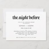 Moderne tekst | De nacht voor het eten van de repe Kaart (Voorkant)