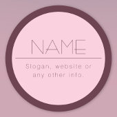  moderne tekst met rand labels