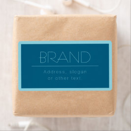  moderne tekst | Ocean & Robin Ei Blauw Etiket