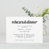 Moderne tekst | Zwarte en witte repetitie Kaart (Staand voorkant)