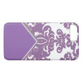 Moderne telefoondraagtas voor Damasontwerp Case-Mate iPhone Case (Achterkant (Horizontaal))