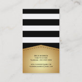 Moderne template voor visitekaartjes (Achterkant)