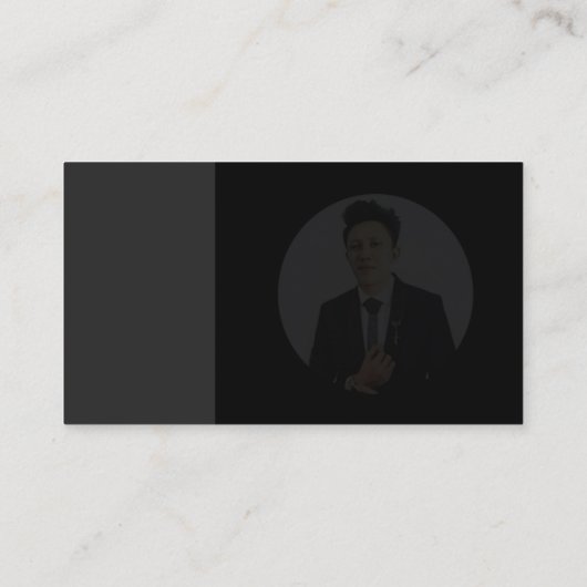 Moderne template voor visitekaartjes (Achterkant)