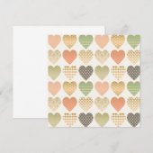 moderne tendensen grafische harten (Voorkant / Achterkant)