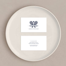 Moderne Tennis Coach Minimalistische Aangepaste