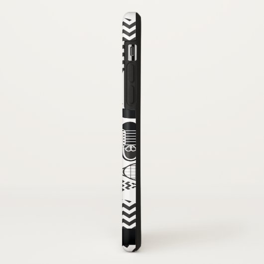 Moderne Tennis Equipment & Accessoires Pattern Hoe Case-Mate iPhone Case (Achterkant/links)