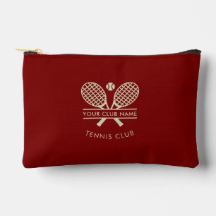Moderne Tennisclub Naam Rackets Motief Op Maat Etui