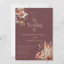 Moderne terracotta bloemen | Herfst Bloemen Bruilo