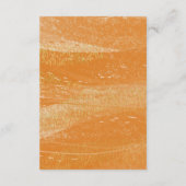 Moderne terracotta gouden folie Boho bruiloft deta Informatiekaartje (Achterkant)