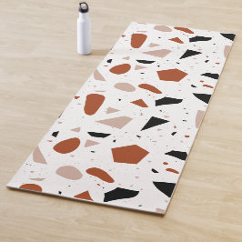 Moderne Terrazzo geometrische esthetische Boho Yog Yogamat