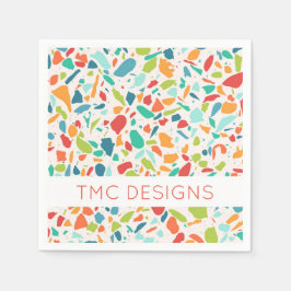 Moderne Terrazzo Kleurrijke Architecturale NAAM Servet