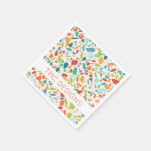 Moderne Terrazzo Kleurrijke Architecturale NAAM Servet (Hoek)