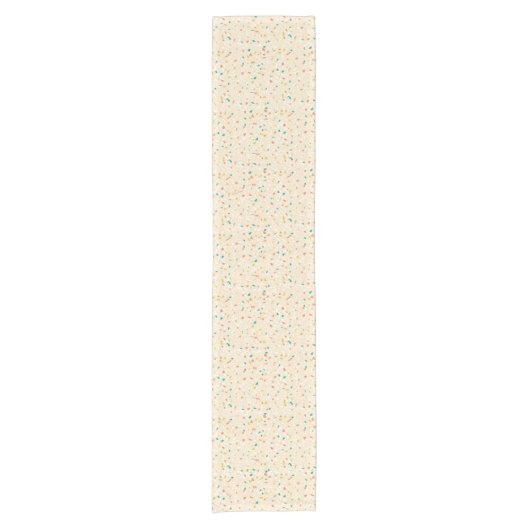 Moderne Terrazzo Multi Runner uit het midden van d Korte Tafelloper (Voorkant)