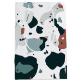 Moderne Terrazzo Patroon – Abstracte Midden Eeuw Z Medium Cadeauzakje (Voorkant)