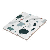 Moderne Terrazzo Patroon – Abstracte Midden Eeuw Z Tegeltje (Zijkant)