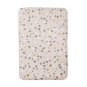 Moderne Terrazzo Patroon Zachta Neutraal Badmat (Voorkant Verticaal)
